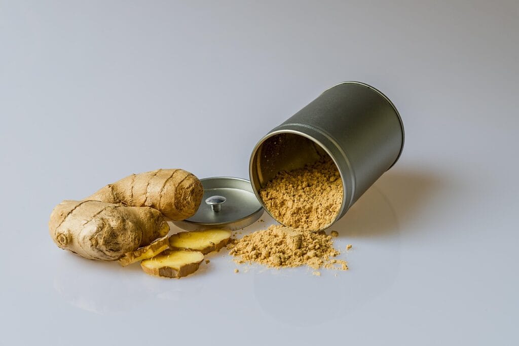 ginger, plant, asia, rhizome, food, spice, medicinal plant, nature, zingiber officinale